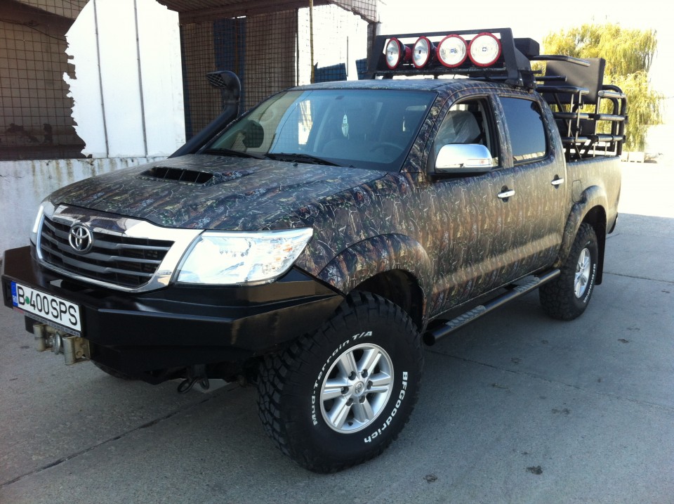 Toyota - Toyota Hilux Vigo 2012 -＞ @ TRACO - service auto 4x4, tuning maşini 4x4, accesorii offroad